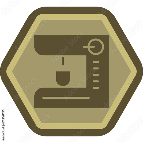 Coffee Machine Icon Design