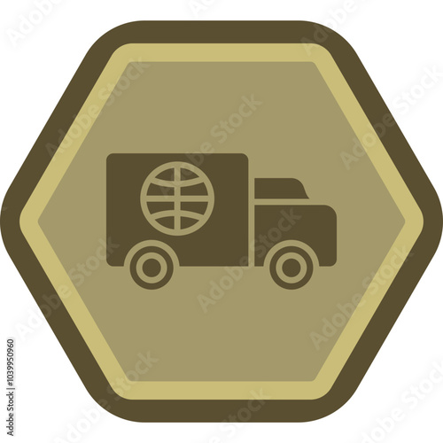 News Van Icon Design