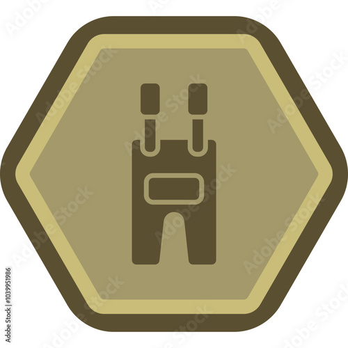 Overalls Icon Design