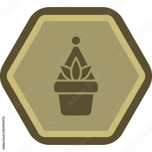 Hanging Pot Icon Design