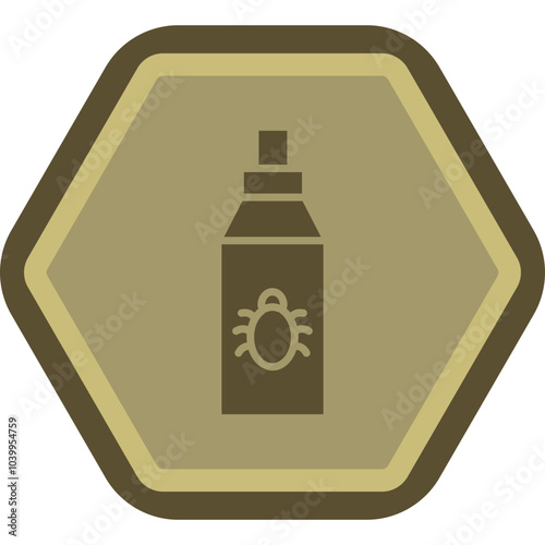 Bug Repellent Icon Design