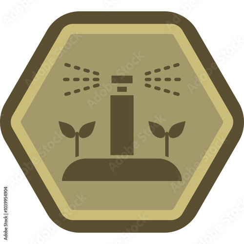 Sprinkler Icon Design