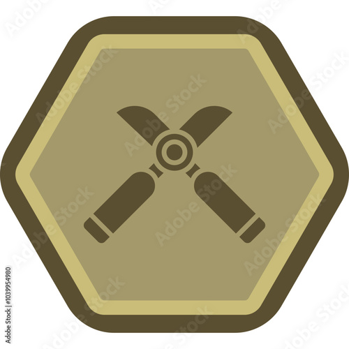 Secateurs Icon Design