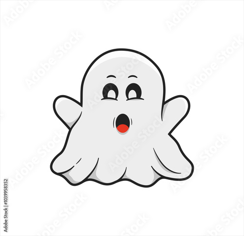 Ghost Halloween Cartoon