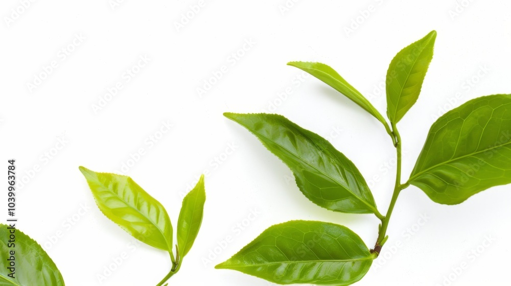 Leafy green plant with a stem Leafy green plant with a stem