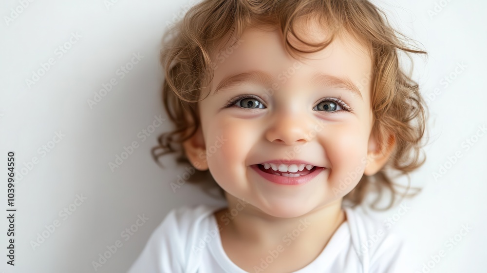 charming portrait of a beaming child, eyes sparkling with joy, radiating happiness and innocence, perfectly set against a crisp white background that emphasizes the child's delightful expression charming portrait of a beaming child, eyes sparkling with joy, radiating happiness and innocence, perfectly set against a crisp white background that emphasizes the child's delightful expression