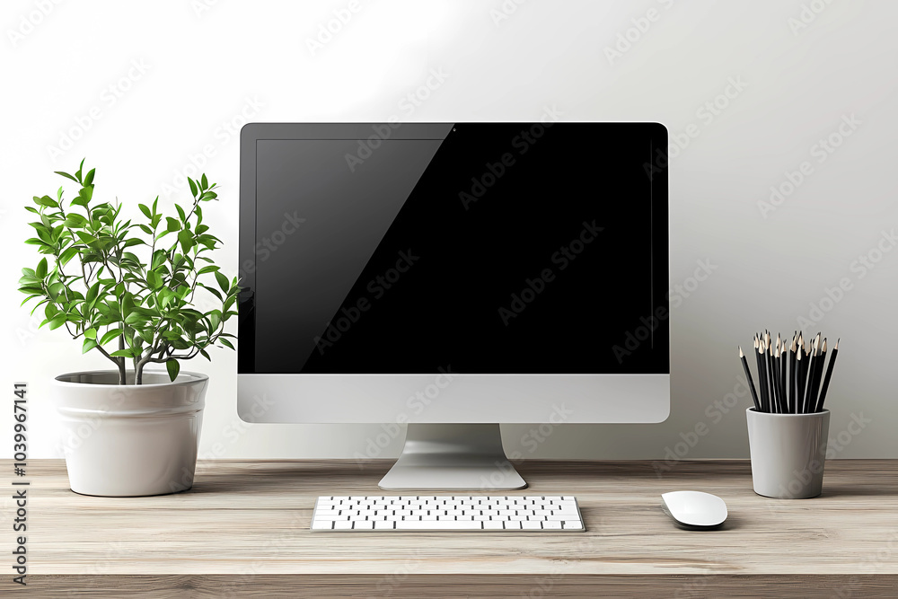 Stylish Ideas for a Minimalist iMac Workspace Setup