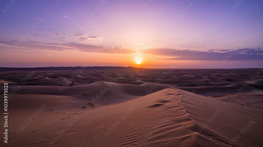 4K Ultra-HD Desert Sunset Wallpaper with Golden Dunes 4K Ultra-HD Desert Sunset Wallpaper with Golden Dunes