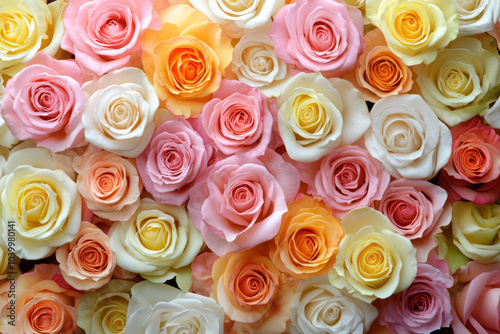 A Colorful Collection of Pastel Roses: Bouquets, Petals, and Blooms for Every Occasion