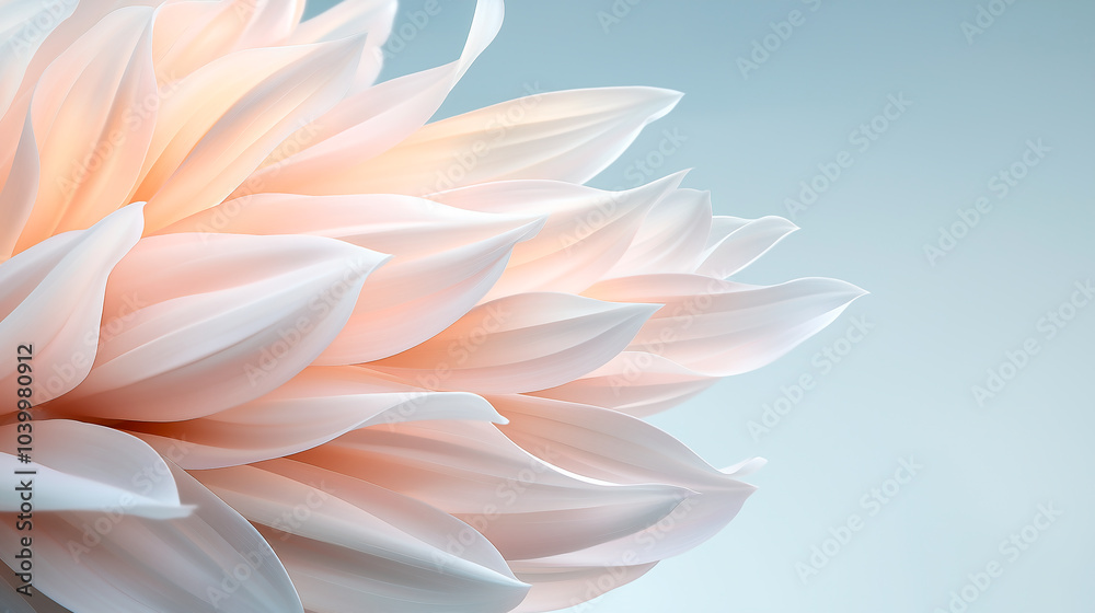 holographic flowers in pastel colors, surreal abstract composition holographic flowers in pastel colors, surreal abstract composition