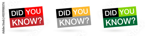 Did you know?