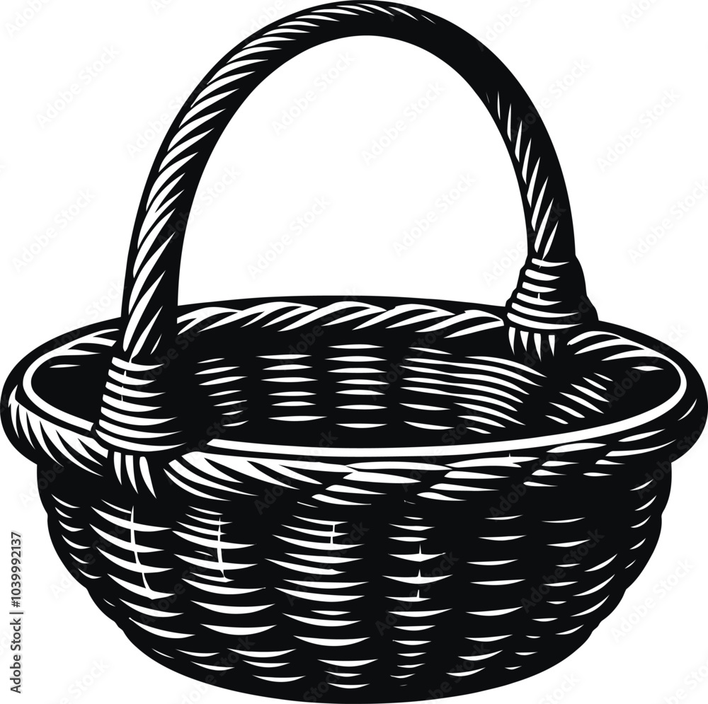 Fototapeta premium basket illustration
