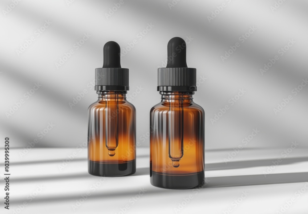 This is an illustration of a serum dropper bottle mockup. Glass drop pipettes with containers isolated in 3D modern style. A clear flask mock up. Plastic blank tube for essence illustration. A This is an illustration of a serum dropper bottle mockup. Glass drop pipettes with containers isolated in 3D modern style. A clear flask mock up. Plastic blank tube for essence illustration. A