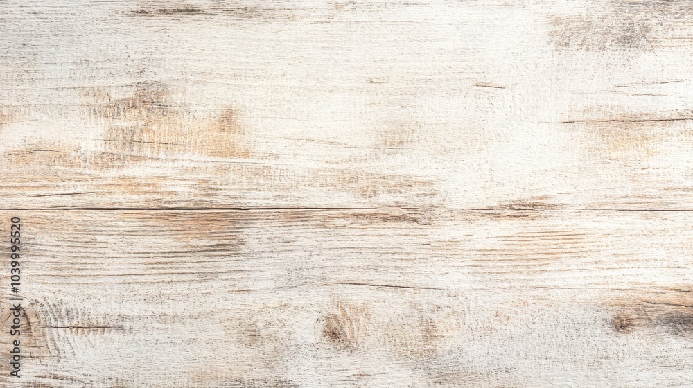 Naklejka premium Light wood background with soft, natural grain patterns, creating a warm and rustic touch for your decoration or design needs, set against white