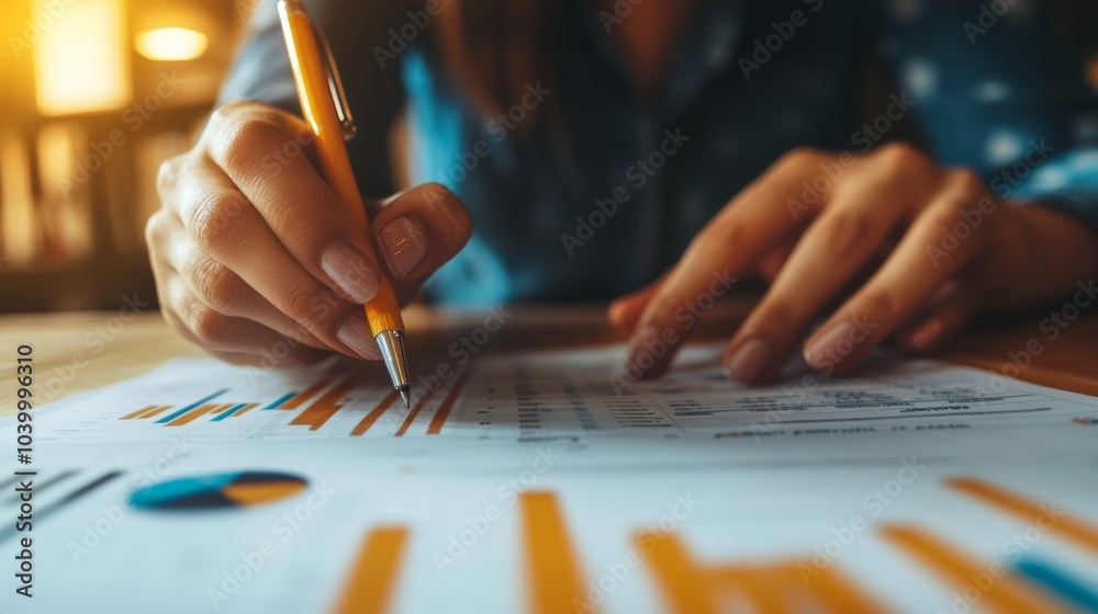 Business finance managers are reviewing the company's financial performance, analyzing charts and data to ensure sustainable business growth. Business finance managers are reviewing the company's financial performance, analyzing charts and data to ensure sustainable business growth.