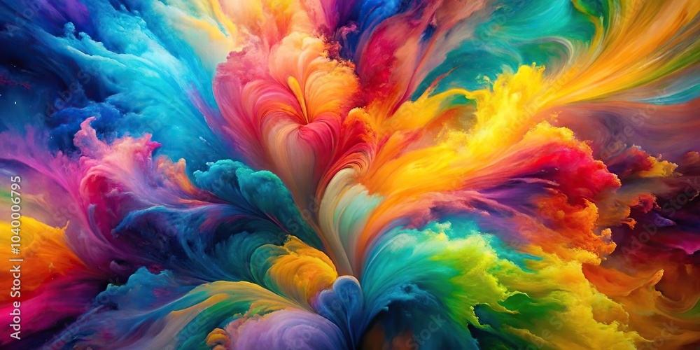 Colorful abstract background made of paint Colorful abstract background made of paint
