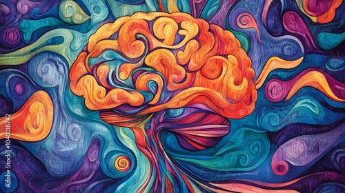 Vibrant Cerebral Symbolizin...