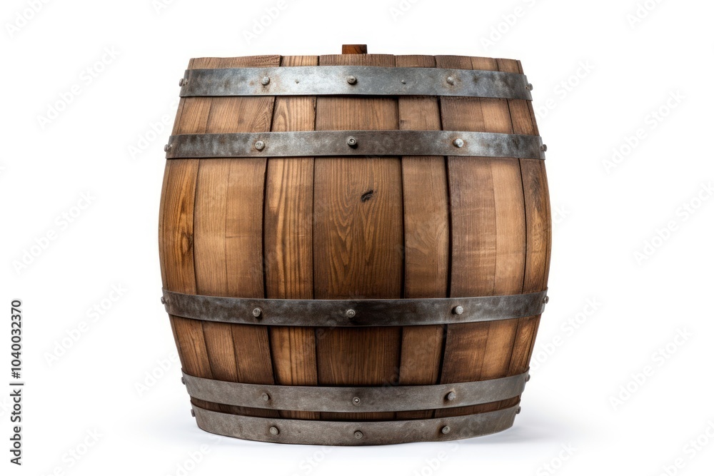Old wooden wine barrel keg old. Old wooden wine barrel keg old.