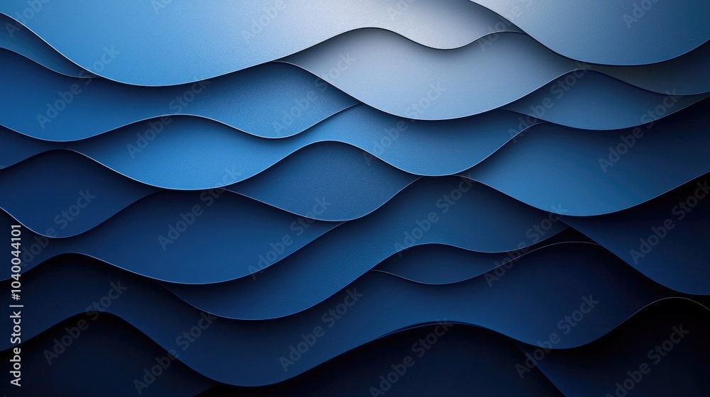 Abstract blue wave pattern with shades of blue, creating a flowing, dynamic background. Abstract blue wave pattern with shades of blue, creating a flowing, dynamic background.