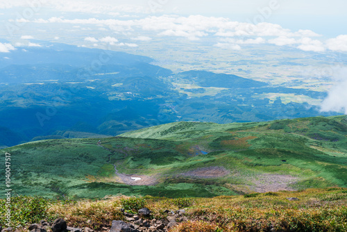 鳥海山　草の絨毯