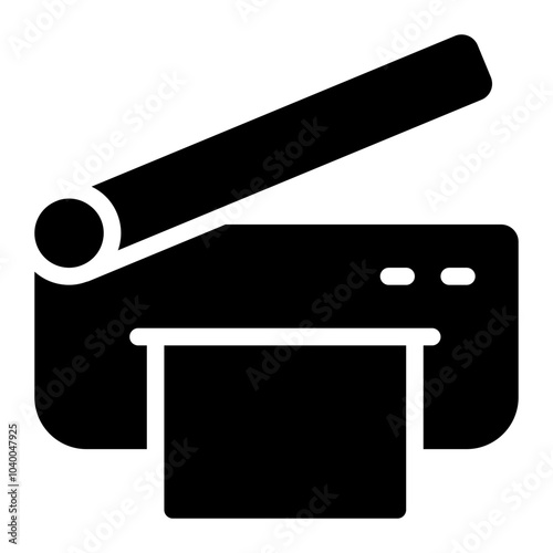 scanner glyph icon