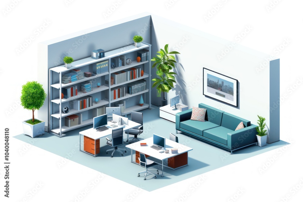 Room architecture furniture bookshelf. Room architecture furniture bookshelf.