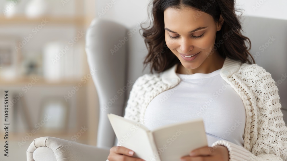 A woman enjoys reading a book while sitting comfortably in a cozy chair, surrounded by a bright, inviting space. A woman enjoys reading a book while sitting comfortably in a cozy chair, surrounded by a bright, inviting space.