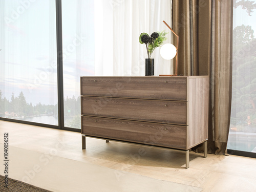 modern practical bedroom and interior design