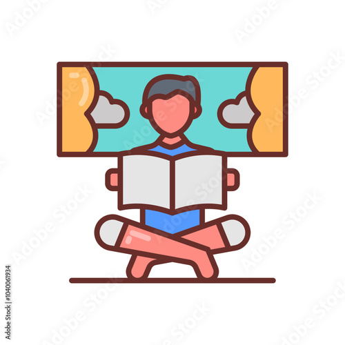 Choir Filled Icons , Vector illustration