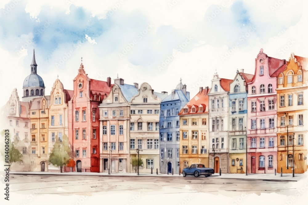 Building street architecture cityscape. Building street architecture cityscape.