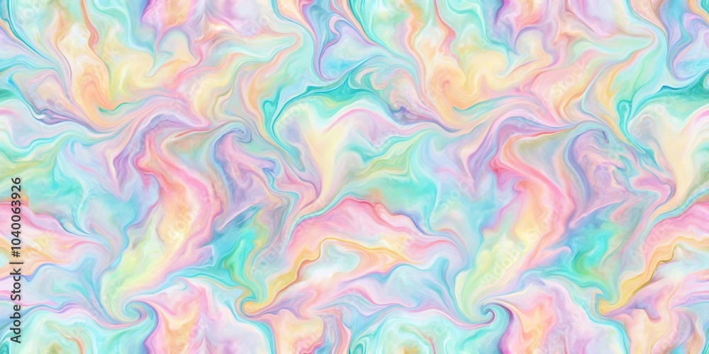 Marbled pastel seamless pattern with forced perspective Marbled pastel seamless pattern with forced perspective