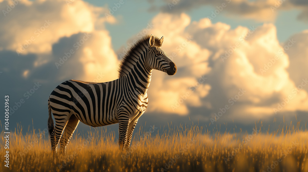 Naklejka premium Zebra Animal Photography