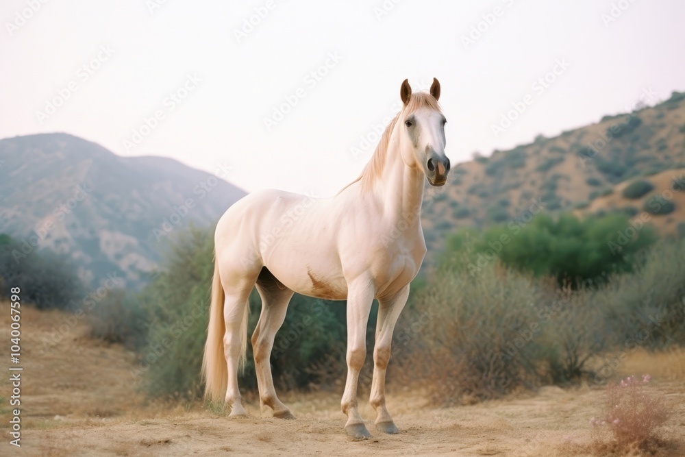 Horse stallion animal mammal.