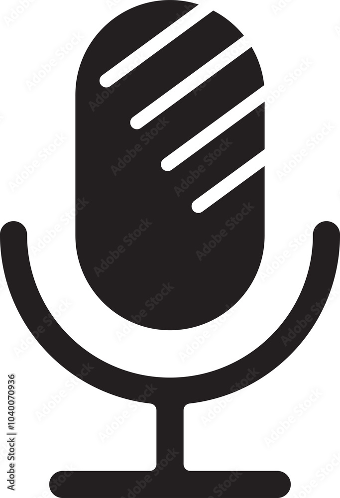 Microphone Icon Illustration Microphone Icon Illustration