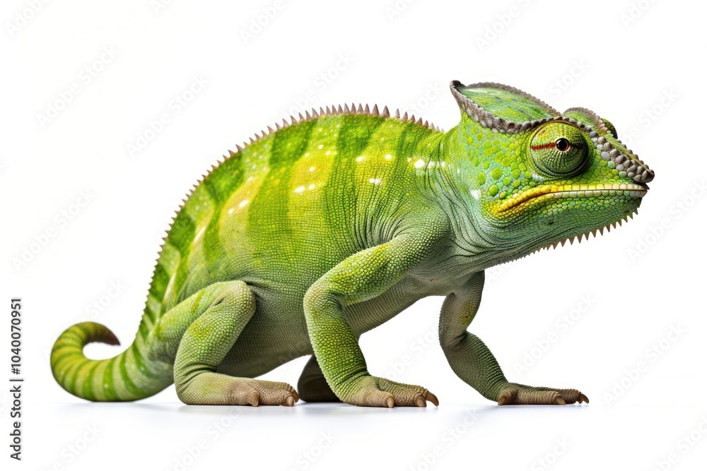 Fototapeta premium Chameleon reptile animal iguana.