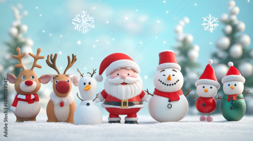 Cute snowman. Winter holiday theme. Cute snowman. Winter holiday theme.
