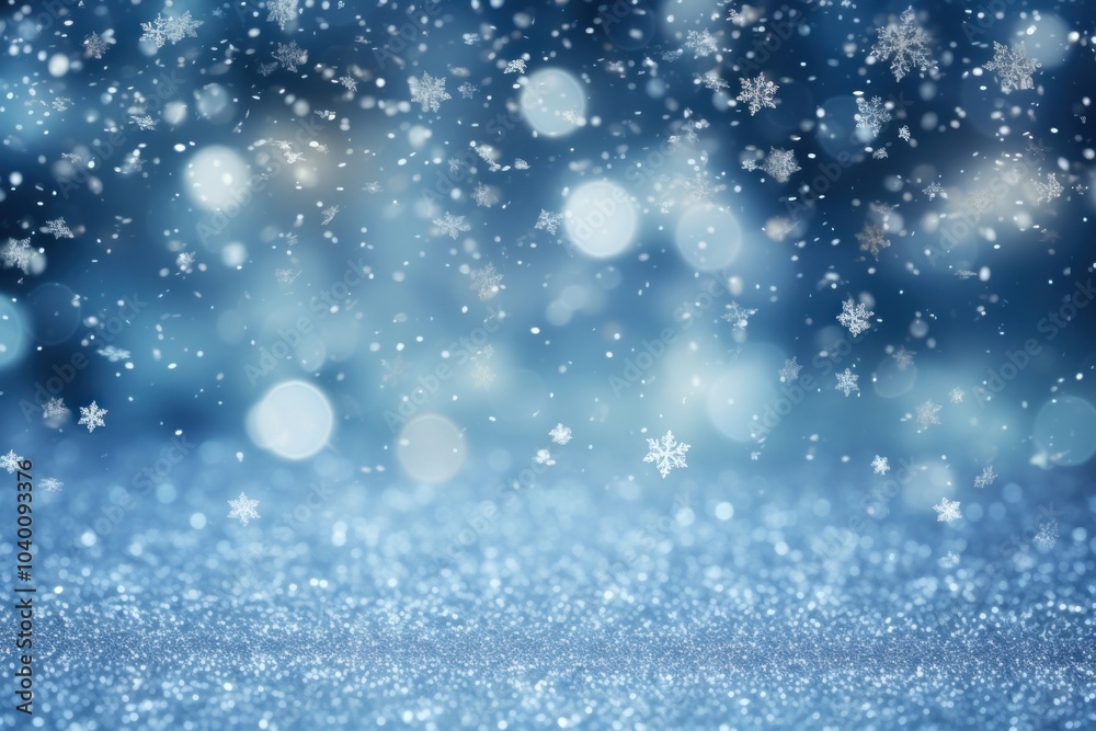Glitter snow illuminated backgrounds.