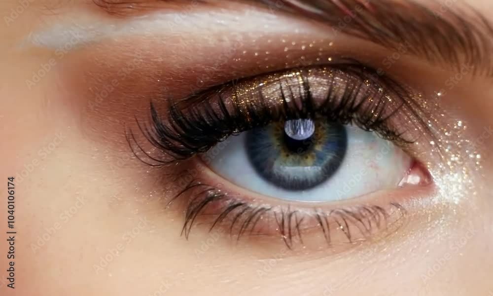 Glamorous portrait of a young woman with sparkling jewelry and makeup, generative ai Glamorous portrait of a young woman with sparkling jewelry and makeup, generative ai