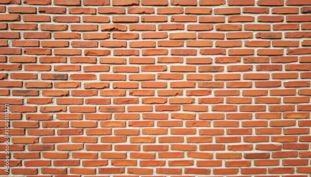  Brick wall texture with grout lines