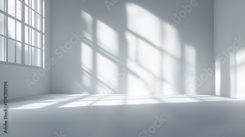Abstract White Studio Background for Product Photography