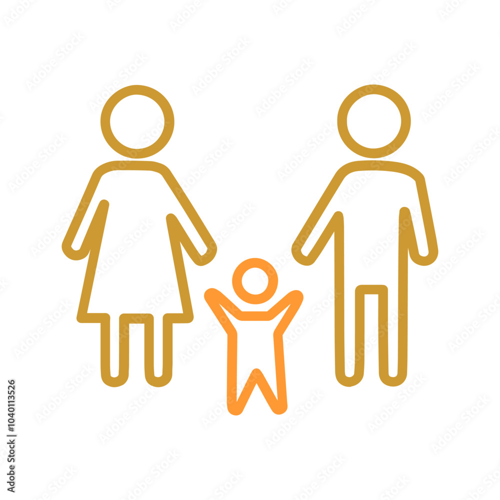 Family Photo Vector Icon Family Photo Vector Icon