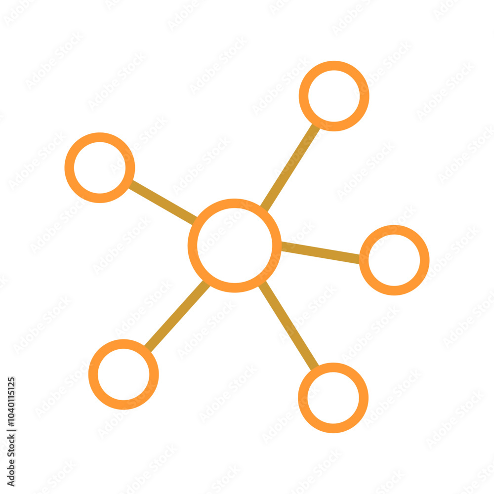 Networking Vector Icon Networking Vector Icon