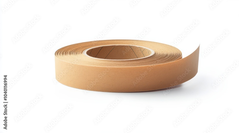 Roll of Brown Craft Paper Tape Roll of Brown Craft Paper Tape