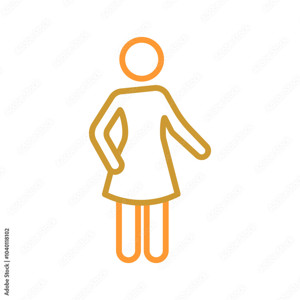 Fototapeta premium Photography Posing Vector Icon