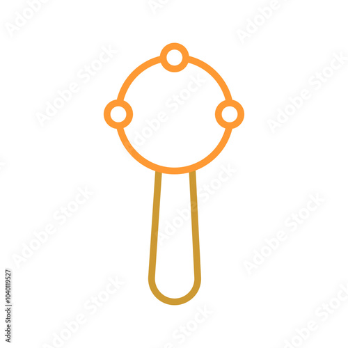 Rattles & Toys Vector Icon