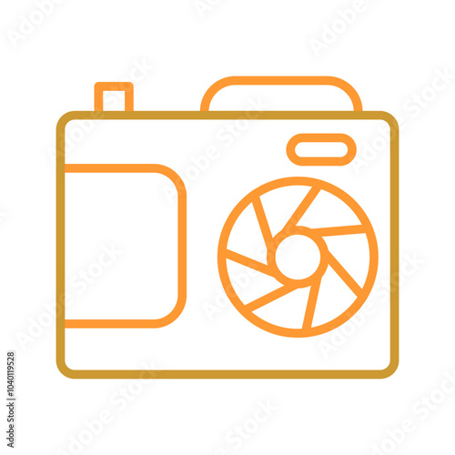 Camera Lenses Vector Icon