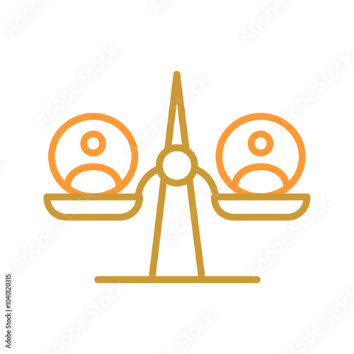 Equal Opportunity Vector Icon