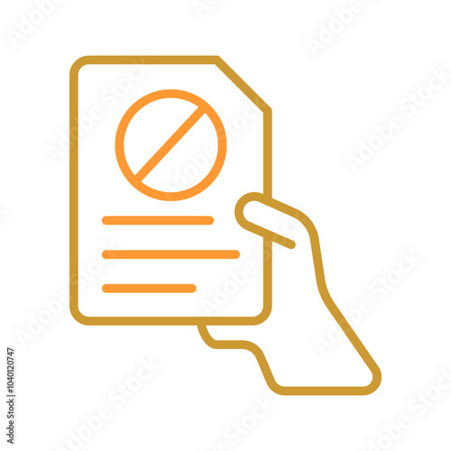 Resignation Vector Icon