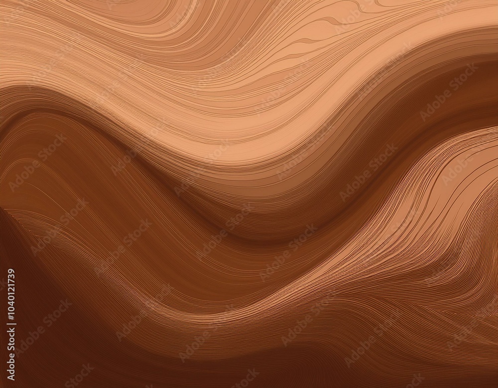 Fototapeta premium abstract chocolate coffee soft brown water aqua background bg art wallpaper texture pattern sample example waves wave
