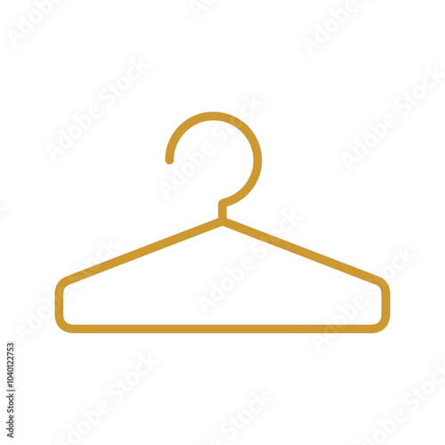 Cute Hangers Vector Icon